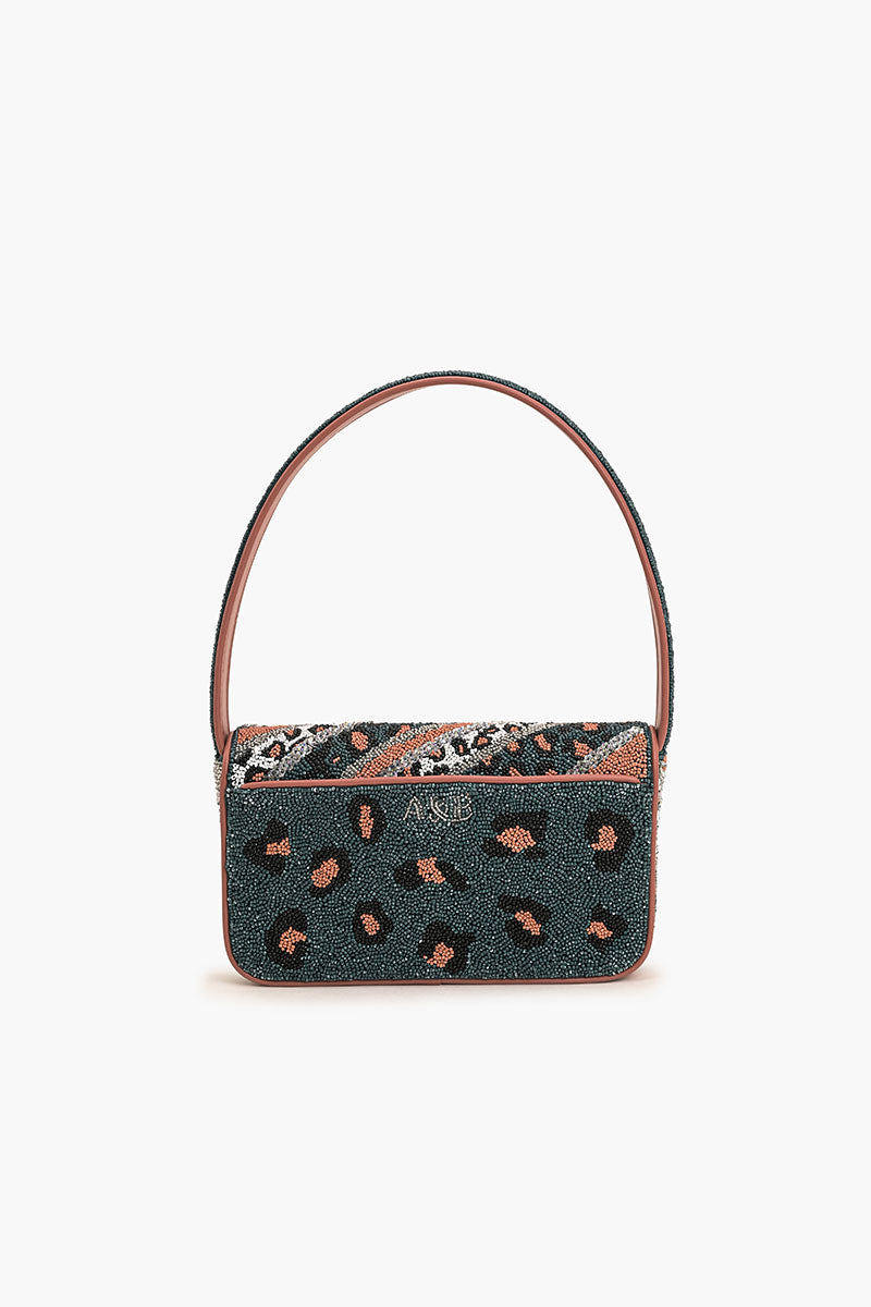 Party Animal Beaded Shoulder Bag
