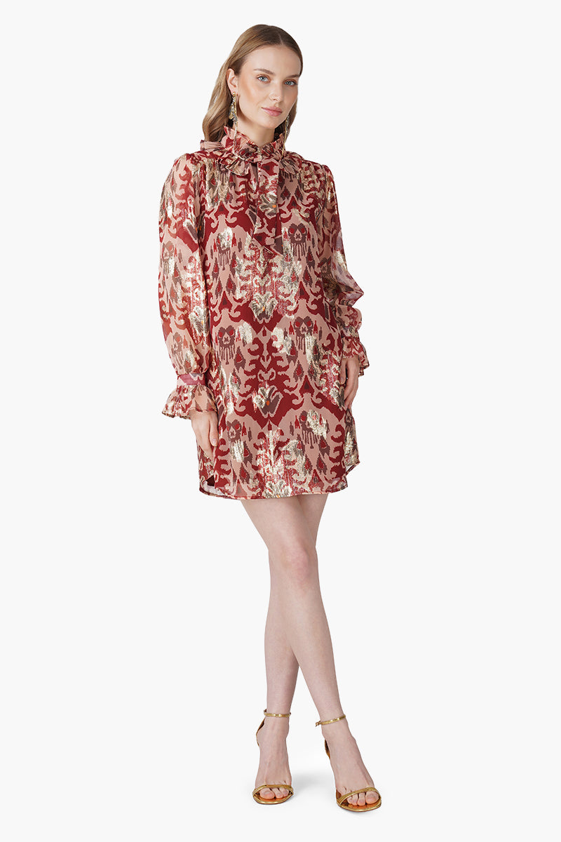Red Mirage Short Dress