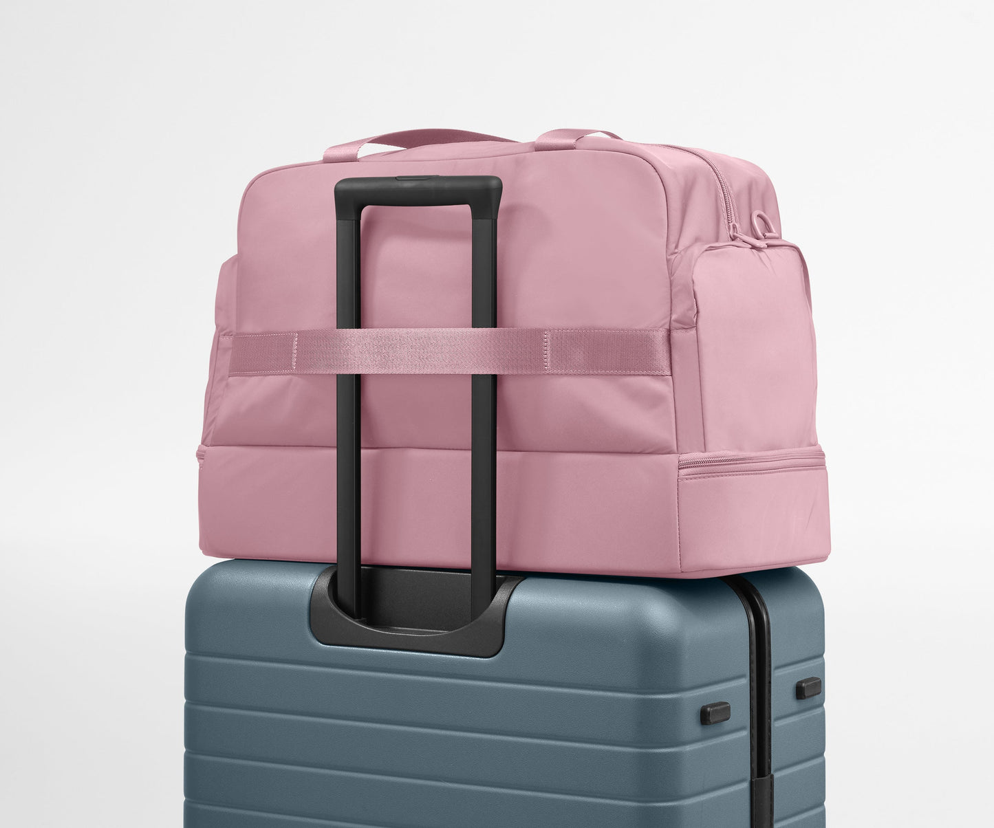 Featherlight Weekender in Glacial Pink