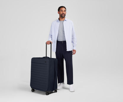 The Softside Large in Navy Blue