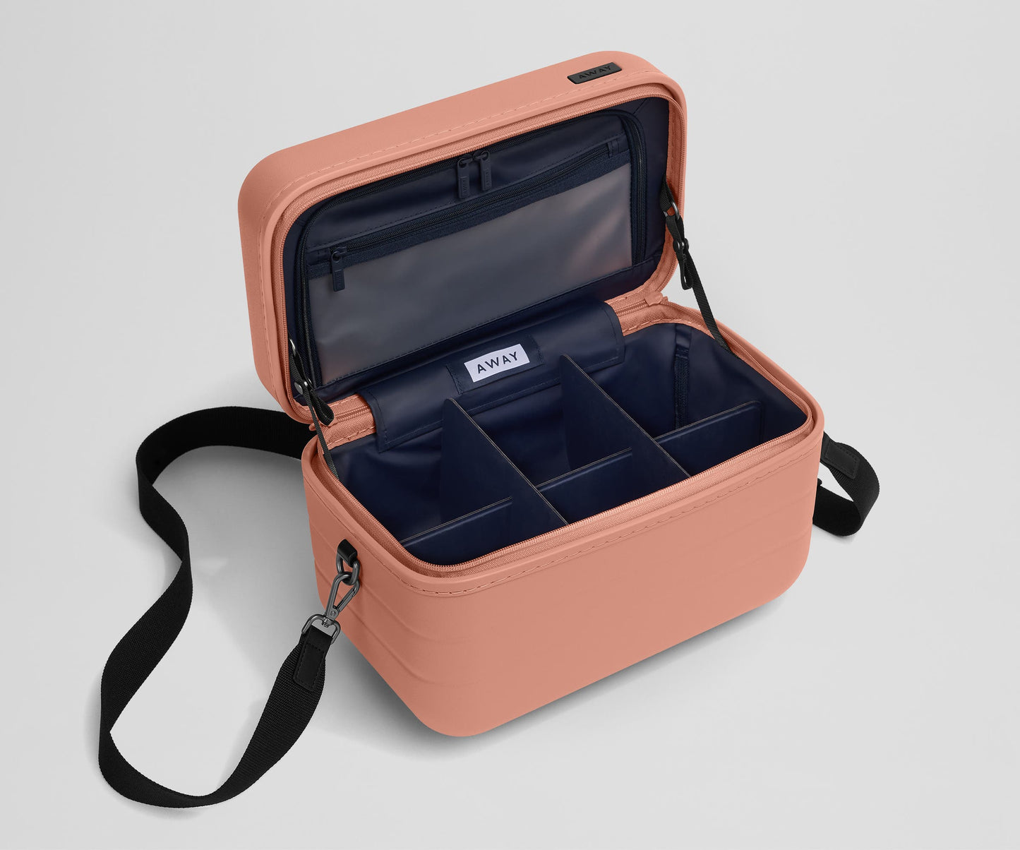 The Train Case in Clay Pink