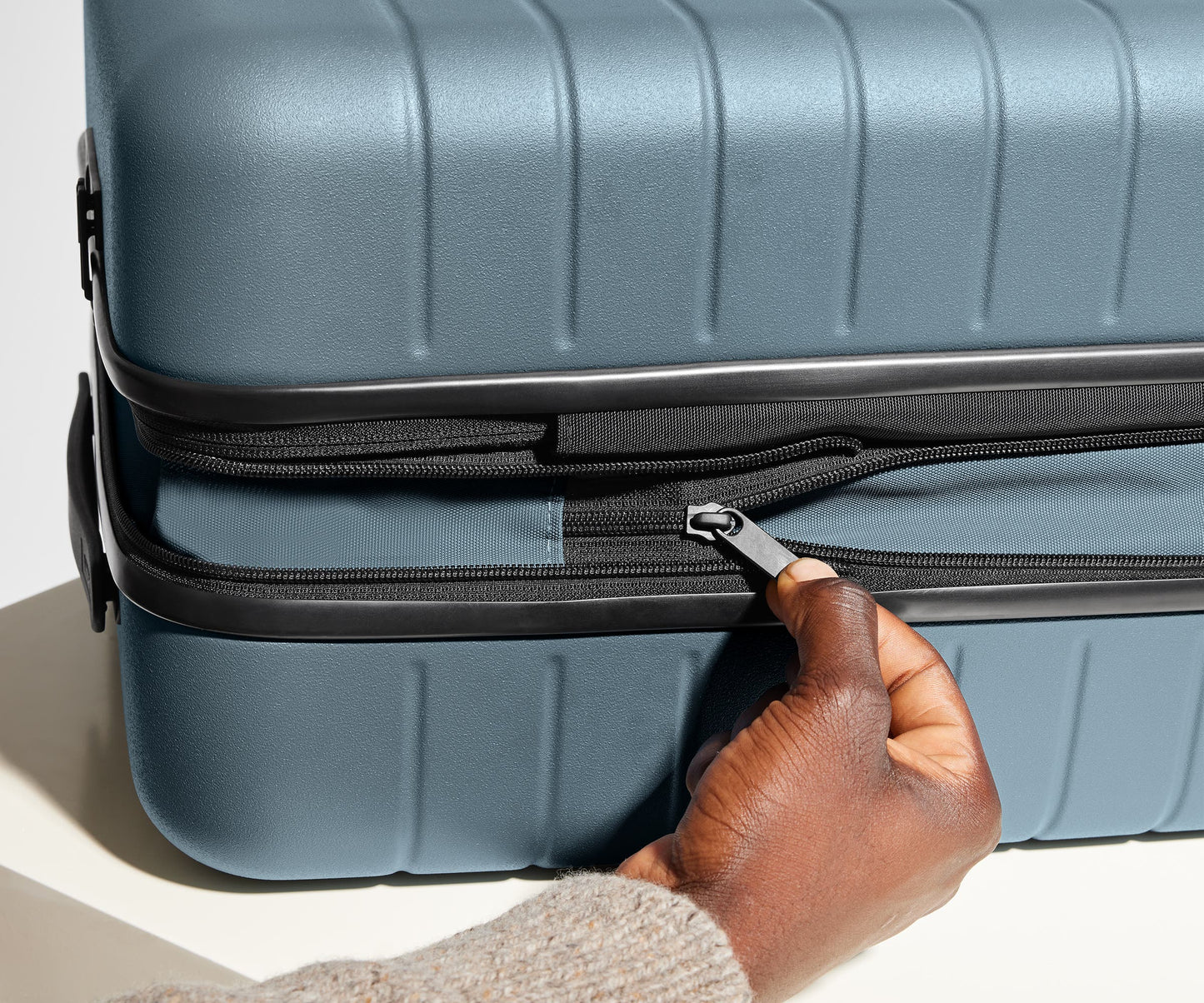The Bigger Carry-On Flex in Coast Blue