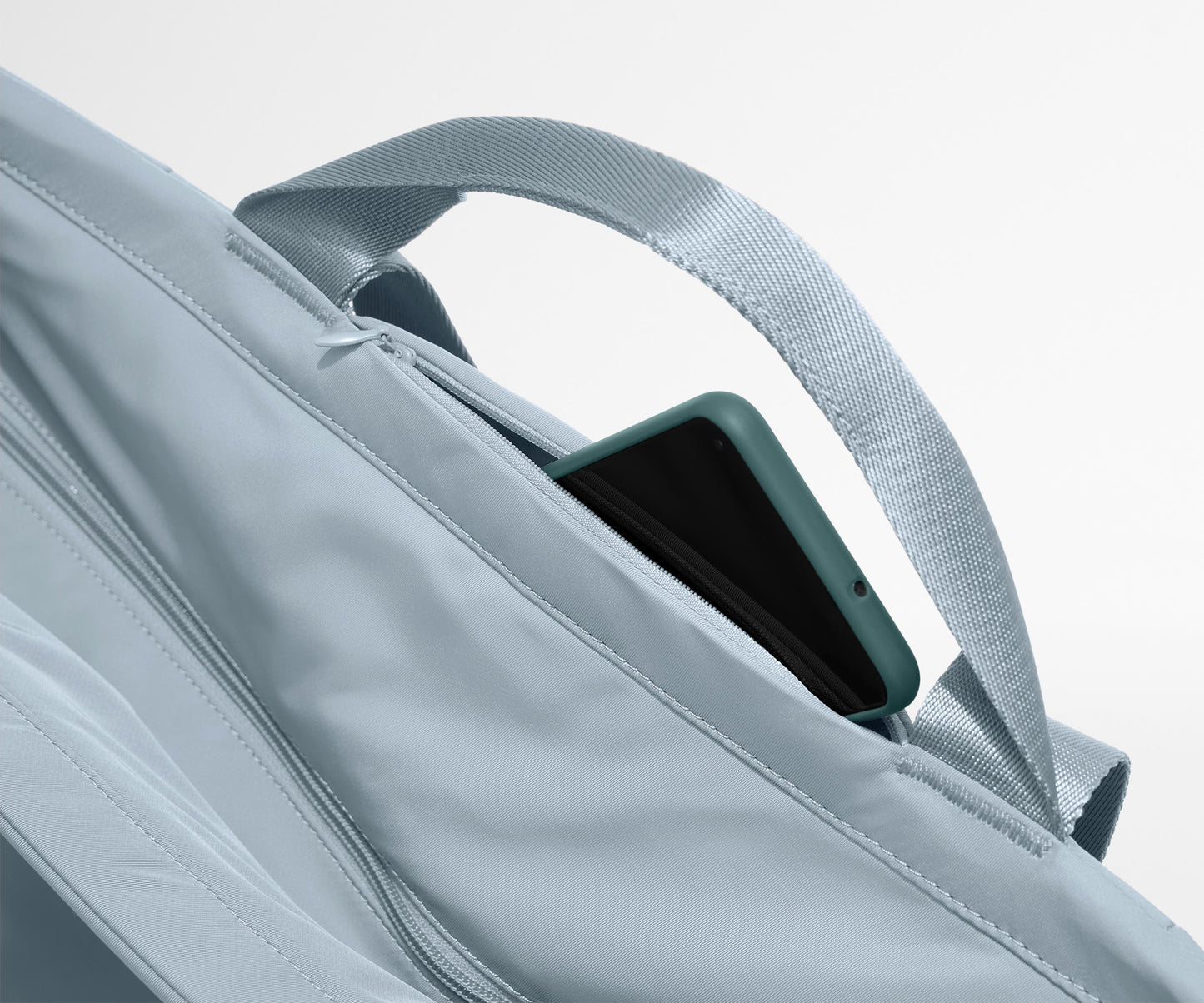 Large Featherlight Tote in Arctic Blue