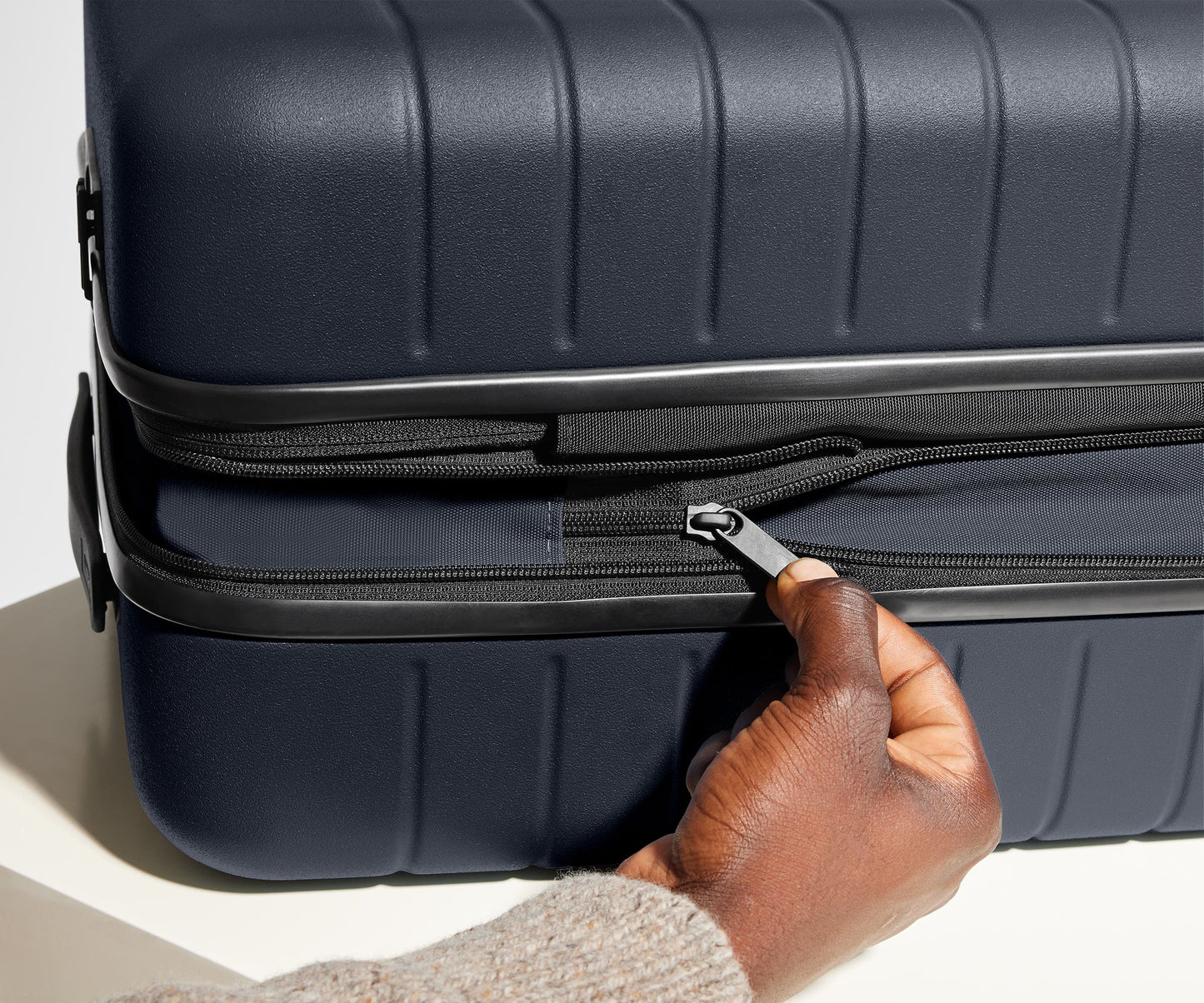 The Carry-On Flex in Navy Blue