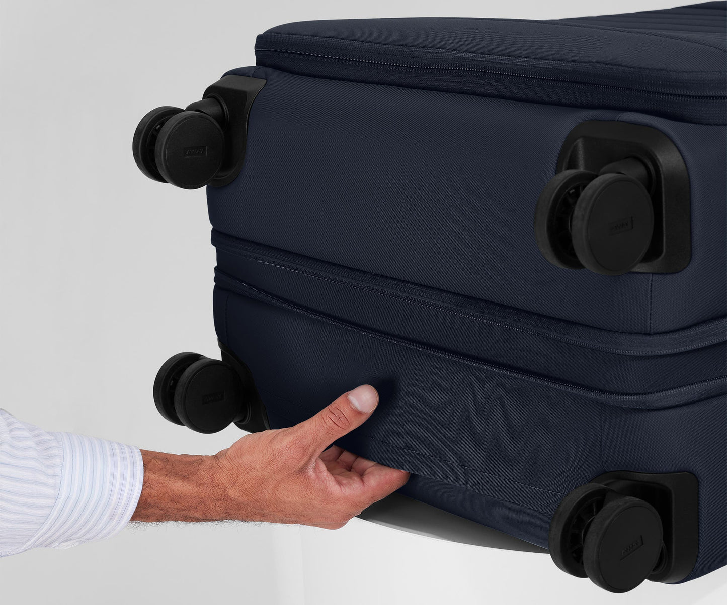 The Softside Large in Navy Blue