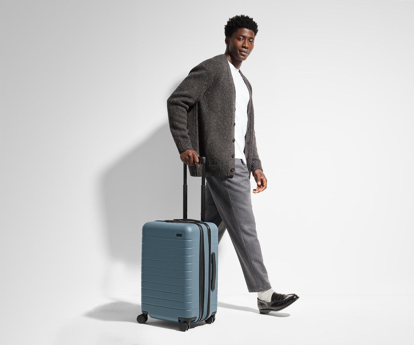 The Bigger Carry-On Flex in Coast Blue
