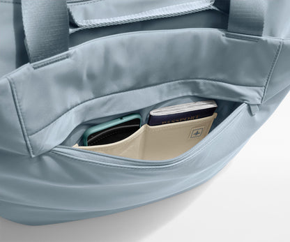 Large Featherlight Tote in Arctic Blue