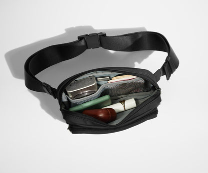 The Small Everywhere Sling Bag in Jet Black