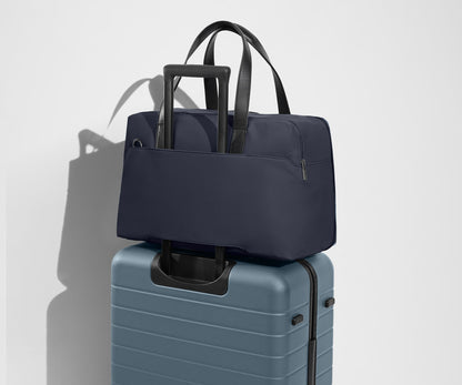 The Overnight Bag in Navy Blue