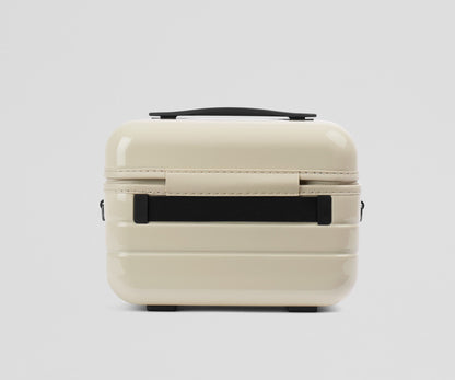 The Train Case in Salt White (Gloss)