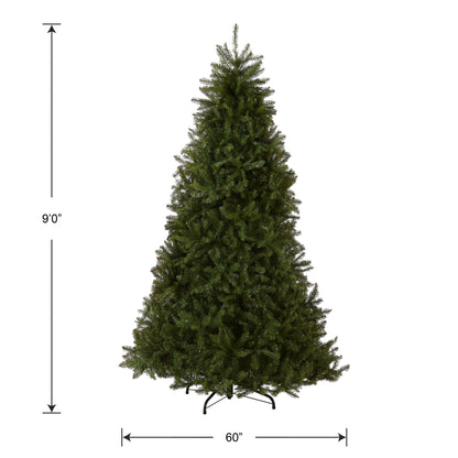 9-foot unlit Dunhill fir artificial Christmas tree