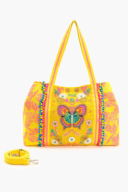Butter Me Up Embellished  Tote