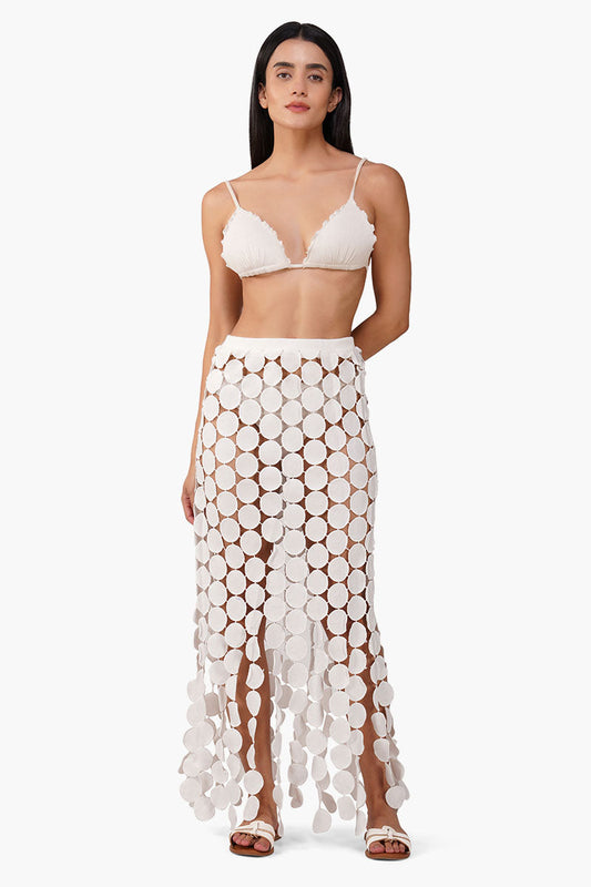 Circles Tassel Fringe Skirt