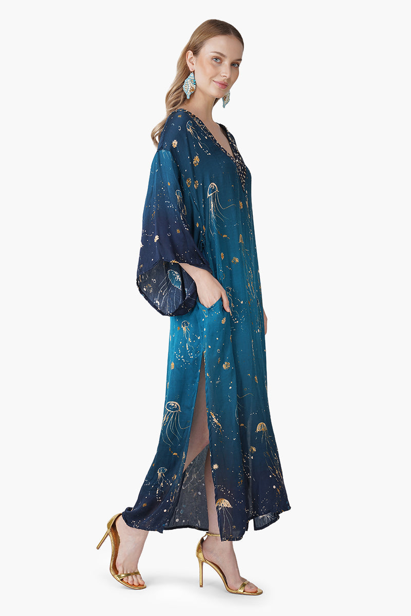 Deep Sea Dream Ombre Maxi Dress