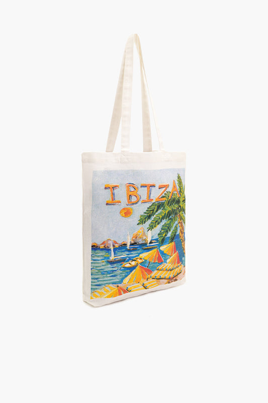 Ibiza Canvas Tote Bag