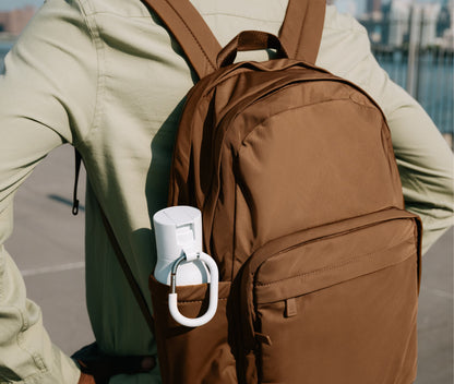 Large Featherlight Backpack in Jet Black