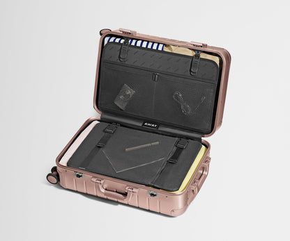The Bigger Carry-On: Aluminum Edition in Rose Gold