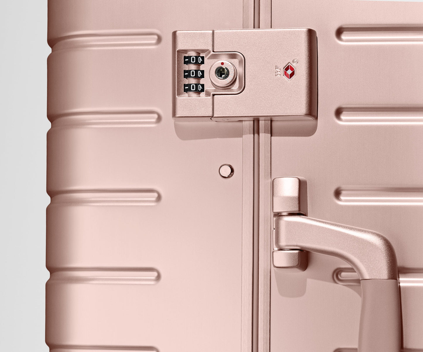 The Bigger Carry-On: Aluminum Edition in Rose Gold