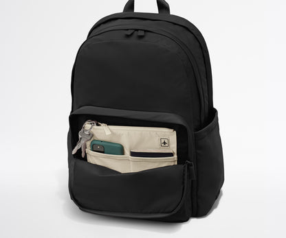 Large Featherlight Backpack in Jet Black