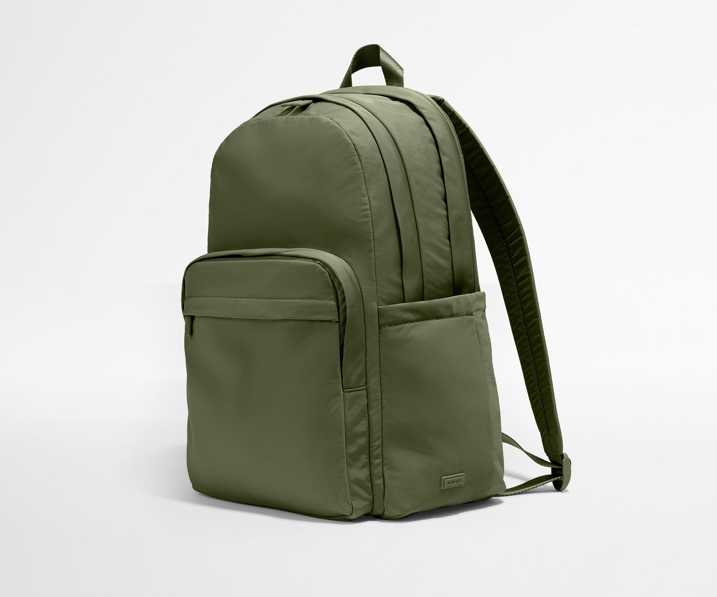 Large Featherlight Backpack in Olive Green