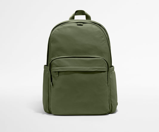 Large Featherlight Backpack in Olive Green