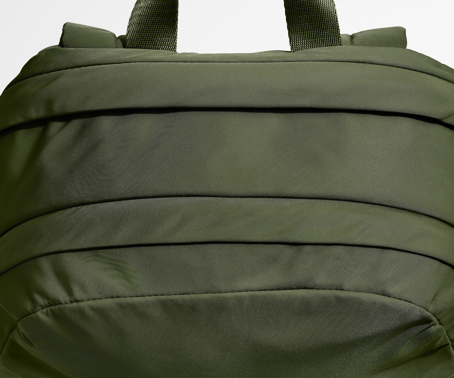 Large Featherlight Backpack in Olive Green