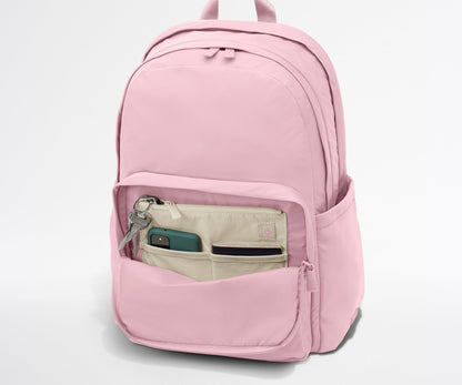 Large Featherlight Backpack in Glacial Pink