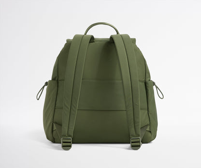 Featherlight Cargo Backpack in Olive Green