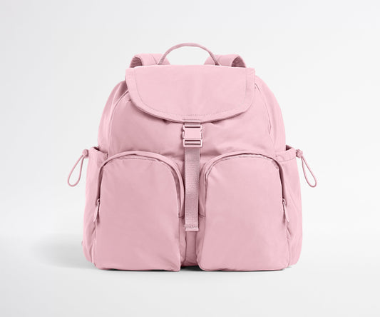Featherlight Cargo Backpack in Glacial Pink