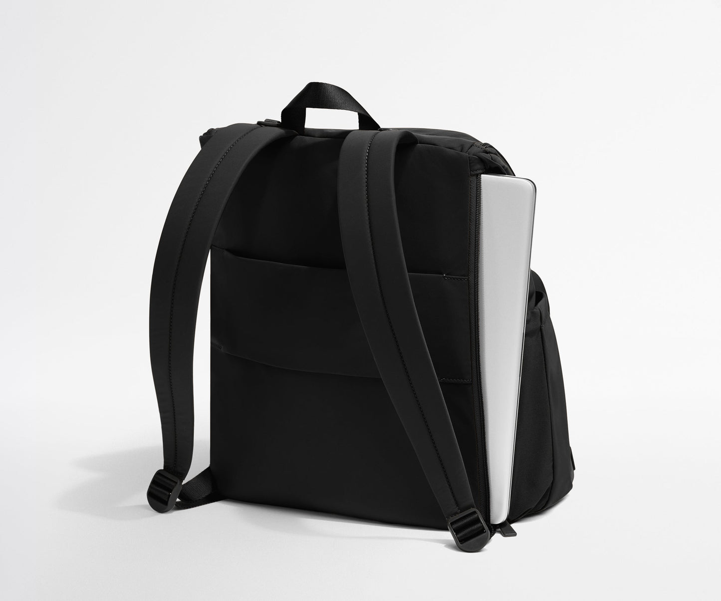 Featherlight Diaper Backpack in Jet Black