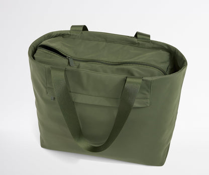 Featherlight Tote in Olive Green