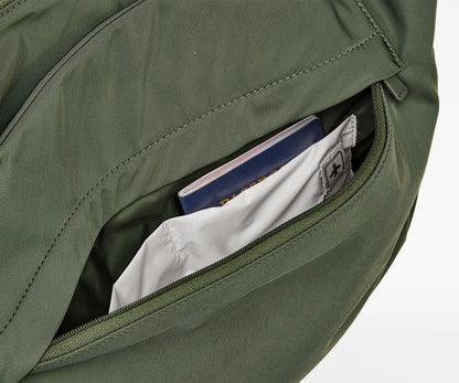 Featherlight Tote in Olive Green