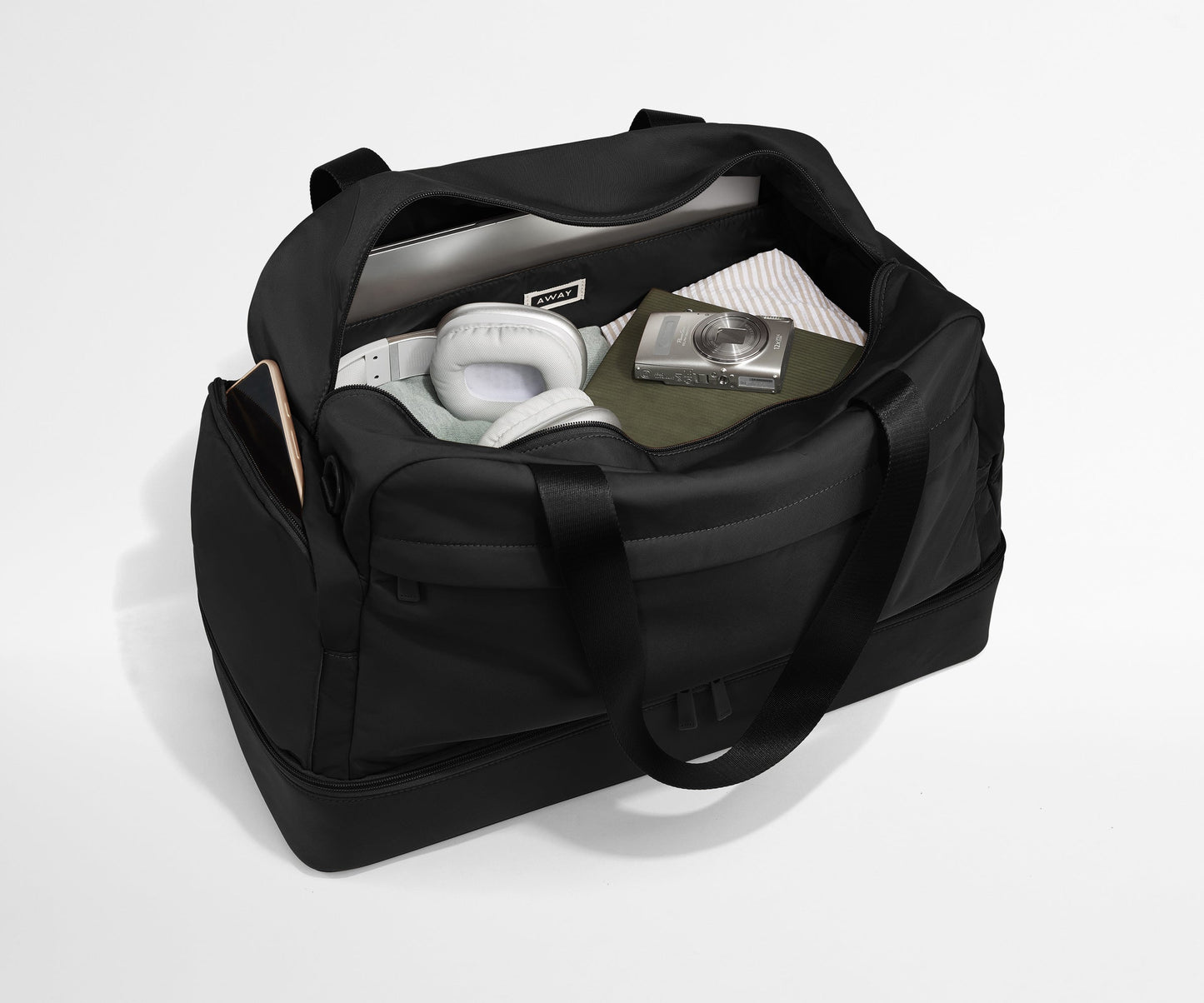 Featherlight Weekender in Jet Black