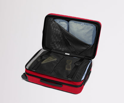 The Bigger Carry-On Flex in Cherry Red