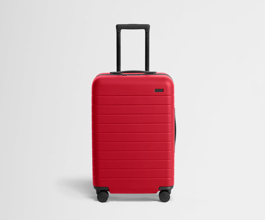 The Bigger Carry-On in Cherry Red