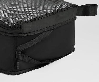 Compression Packing Cubes in Jet Black
