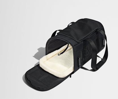 The Pet Carrier in Jet Black