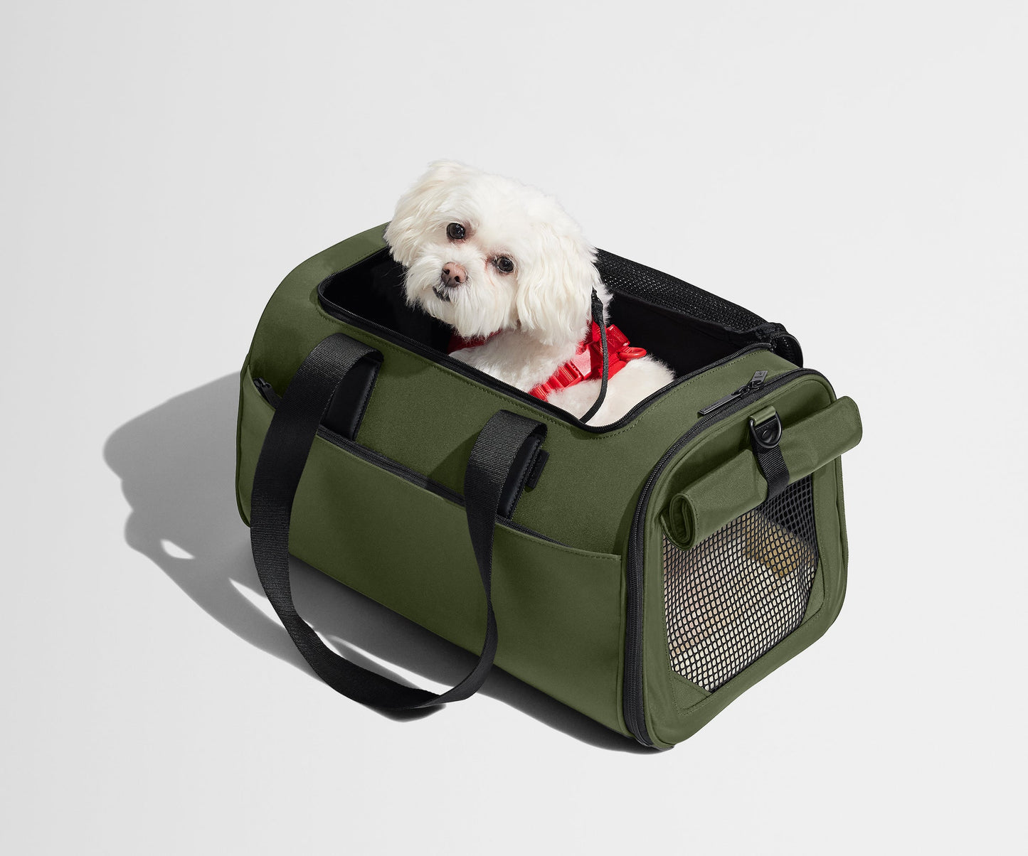 The Pet Carrier in Olive Green
