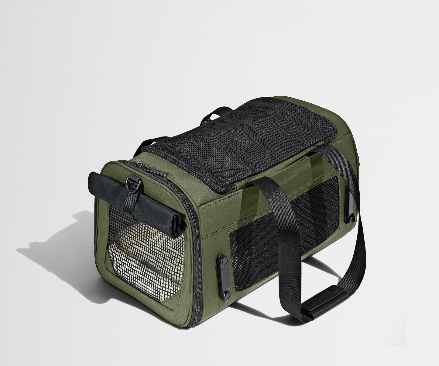 The Pet Carrier in Olive Green