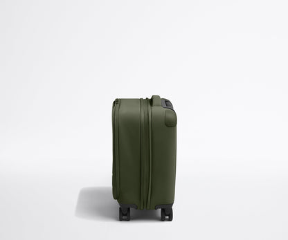 The Softside Compact Carry-On in Olive Green