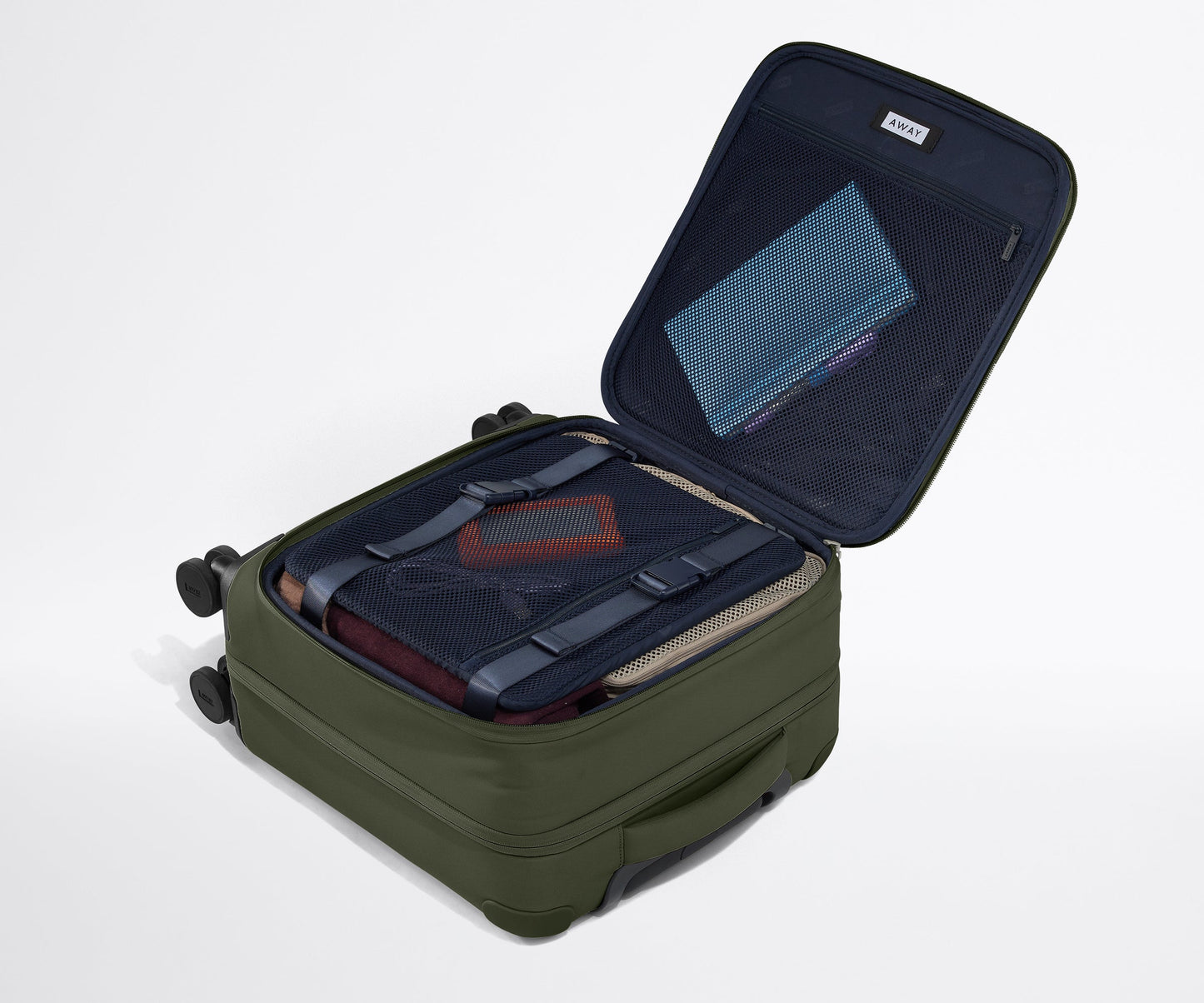 The Softside Compact Carry-On in Olive Green