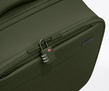 The Softside Compact Carry-On in Olive Green
