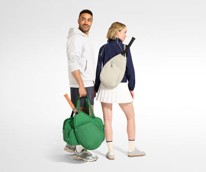 Racket Bag in Salt White