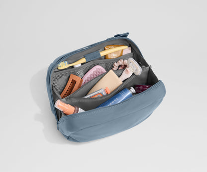 Large Toiletry Bag in Coast Blue
