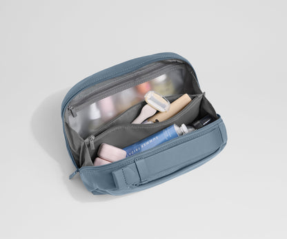 Large Toiletry Bag in Coast Blue