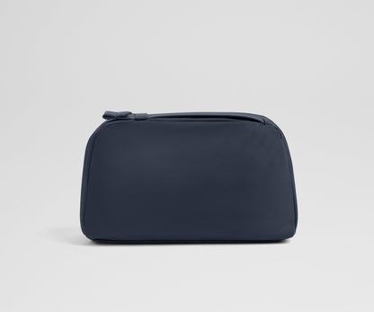 Large Toiletry Bag in Navy Blue