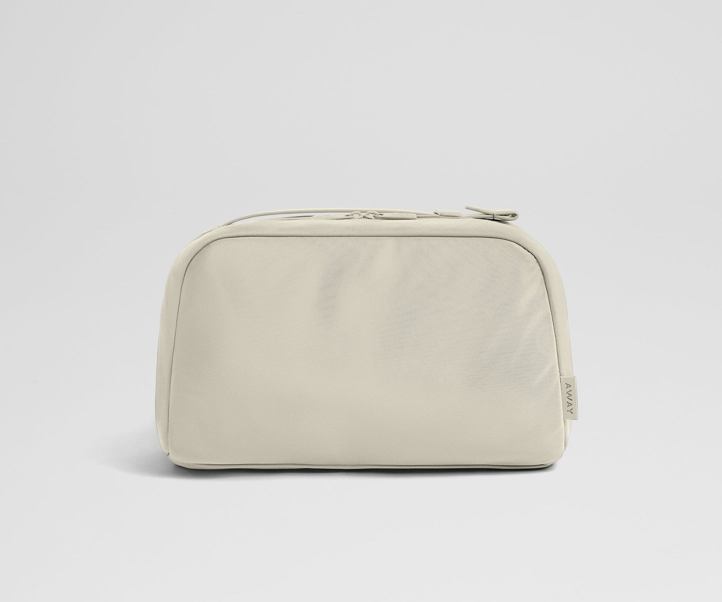 Large Toiletry Bag in Salt White