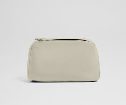 Large Toiletry Bag in Salt White