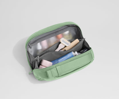 Large Toiletry Bag in Sea Green