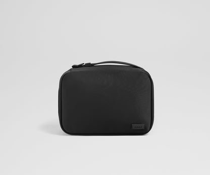 Small Toiletry Bag in Jet Black